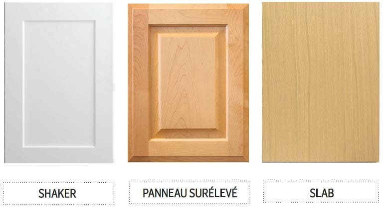 portes d'armoires de cuisine
